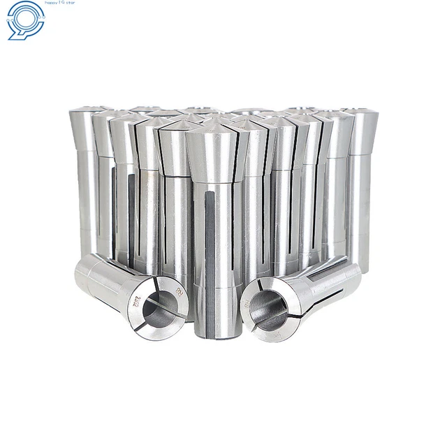 23 Pcs R8 Collet Set Fractional 1/16" to 3/4" High Precsion for Bridgeport