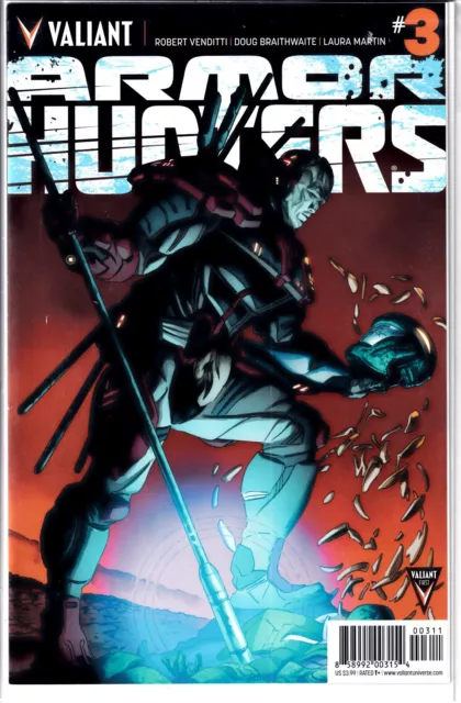Armor Hunters #3 The Epic Conclusion Valiant Comics