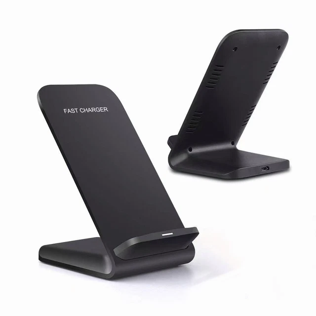 15W Qi Wireless Stand Fast Charger Pad Charging Dock For iPhone Universal Phone
