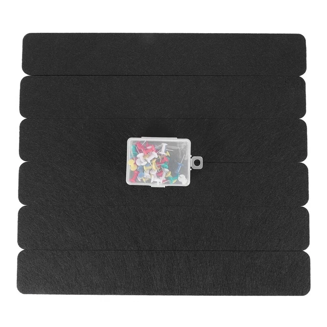 6 ud. fieltro anuncio Board Bar rayas fieltro autoadhesivo Board S J7H6