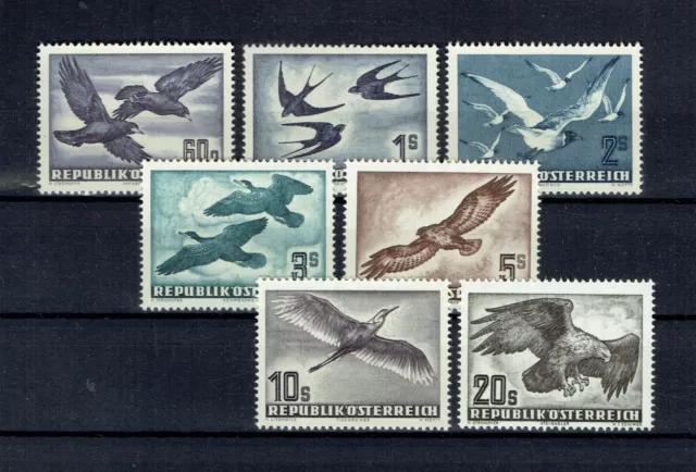 ANK. 967-973   Flugpostausgabe 1950/53