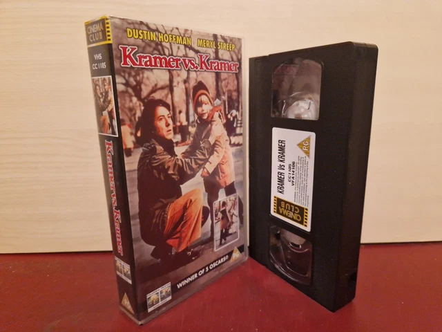 KRAMER VS. KRAMER - Dustin Hoffman - Meryl Streep - PAL VHS Video Tape ...