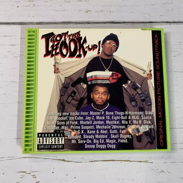I Got the Hook Up Soundtrack CD 1998 Hip Hop Album No Limit Master P Bone Snoop
