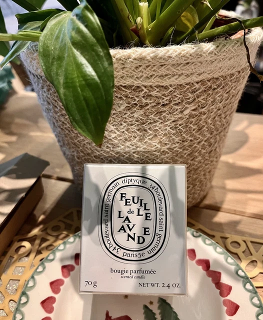 BRAND NEW DIPTYQUE Feuille de Lavande 70g Scented Candle RRP 35