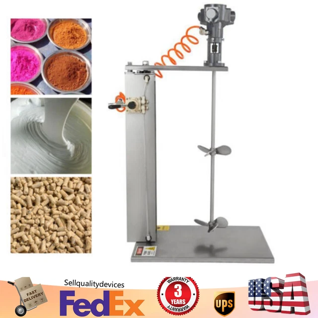 50 Gallon Automatic Pneumatic Mixer w/ Stand Air Agitator Paint Mixing Machine