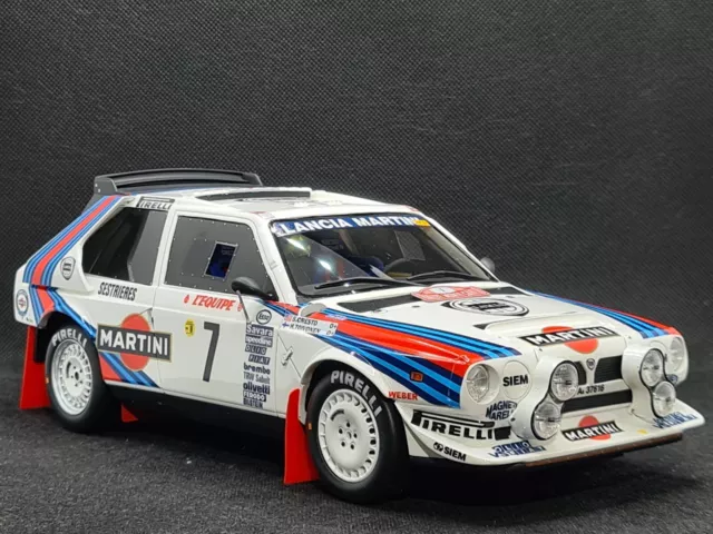 LANCIA Delta S4 Gr.B Rallye Monte Carlo Toivonen Ottomobile 1/18 (No Autoart BBR 2