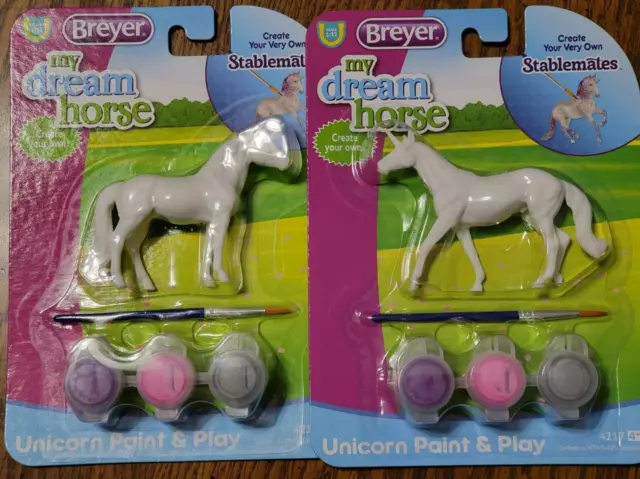 Breyer Horses My Dream Horse Paint & Play Unicorn Craft Activity Stablemates