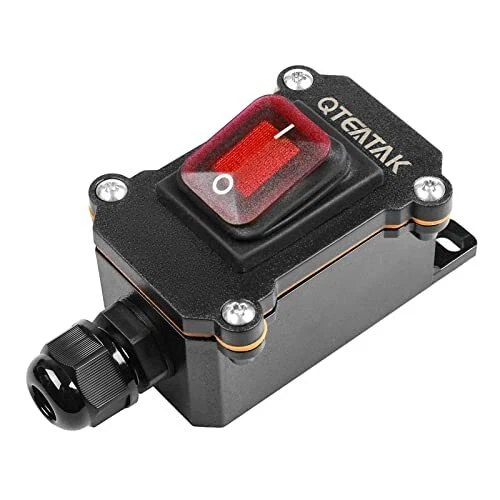 Inline Cord Switch DPST AC/DC 20A-125V,16A-250V,30A-24V,35A-12V, IP66