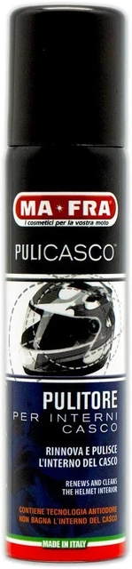 Ma-Fra, Pulicasco, Spray Pulitore Interni Casco, Dissolve I Cattivi Odori Ed Igi