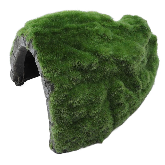 REPTILE ROCK HIDE Cave Basking Terrace Tortoise Hideout Rock For