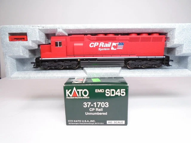 KATO HO CP Rail EMD SD45 37-1701 #5493⑱ KATO HO CP Rail EMD SD45 37-1701 #5493⑱ Kato HO EMD SD45