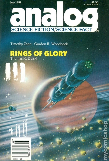 Analog Science Fiction/Science Fact Vol. 102 #7 VG 4.0 1982 Stock Image