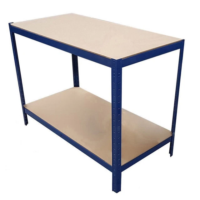 HEAVY DUTY METAL Work Bench Garage Table Workbench Station MND