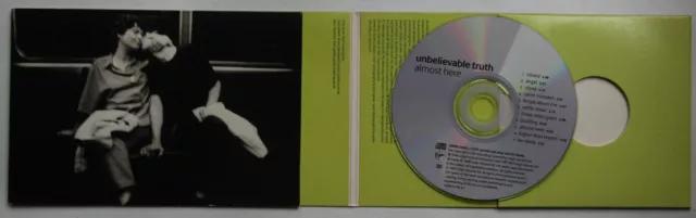 Unbelievable Truth Almost Here Rare UK Advance Promo CD Special Pack Britpop