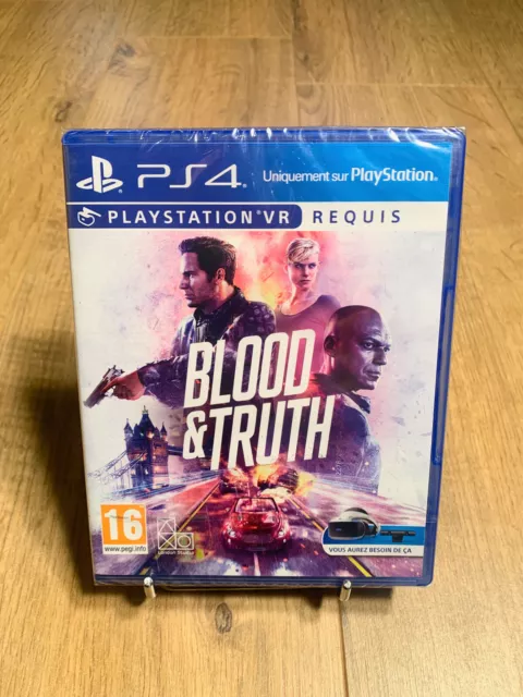 Ps4 - Blood & truth - jeu neuf sous blister