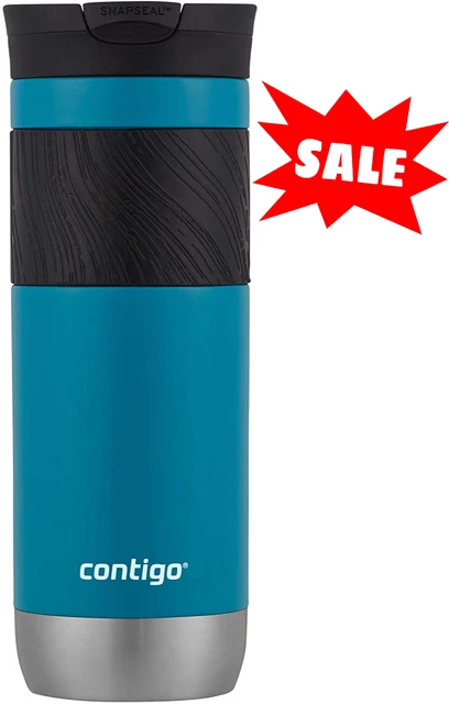 Travel Mug Contigo Leak-proof Lid Stainless Steel Thermos 20oz Coffee Tea cup
