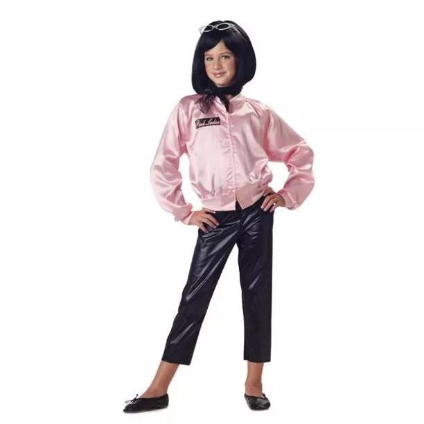 50's Pink Ladies Jacket Child Costume Grease Sandy