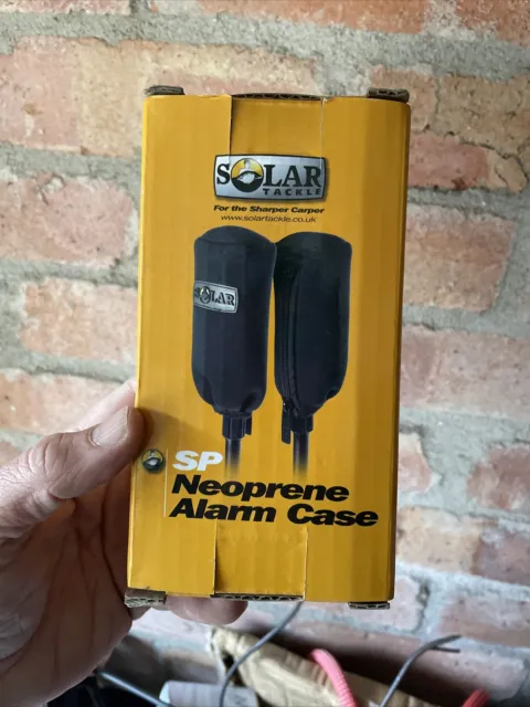 Solar Tackle - Black Neoprene Waterproof SP Alarm Case - NEW (A10)