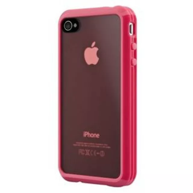 SwitchEasy Trim Plastic Case for iPhone 4 - Pink - Easy Grip - Ultra Tough