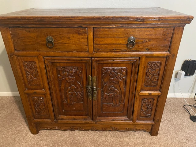 Antique Chinese Cabinet  Early 1900'S