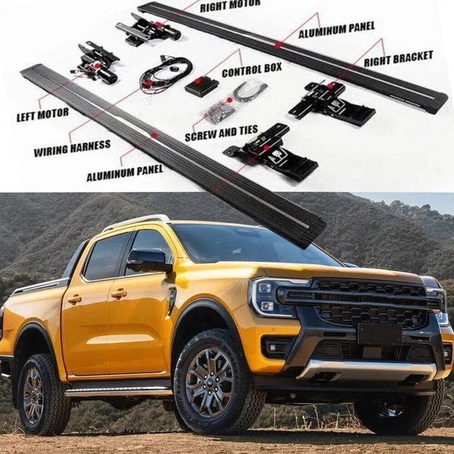 FIT FORD RANGER 2023 2024 Deployable Electric Running Board powerstep