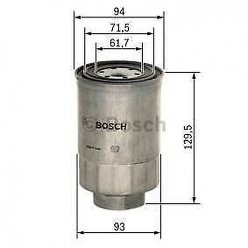 Filtre à Carburant N 2025 BOSCH F 026 402 025 Au Prix De 37