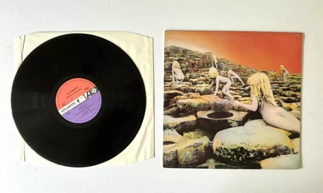 Led Zeppelin Houses Of The Holy French Red Plum Atlantic Vinyl Lp