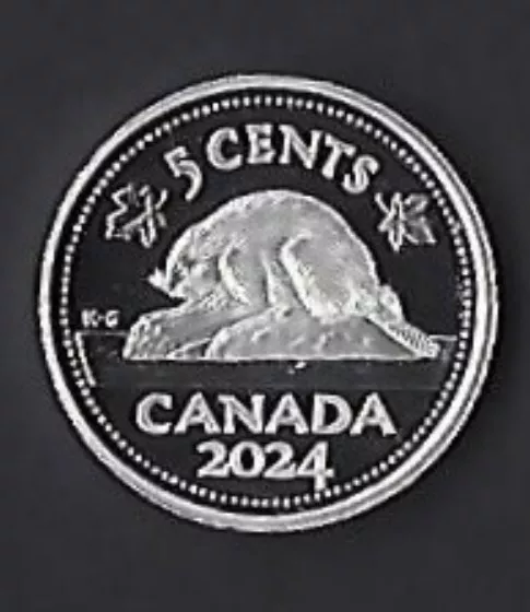 Kanada Canada 2024, 5 Cent Silber, PP