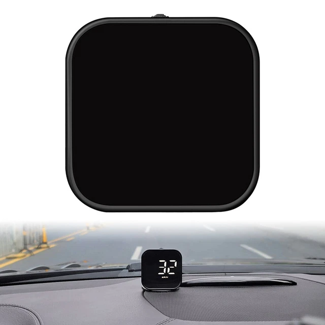 Car GPS Digital HUD Head Up Display Gauges Speedometer Overspeed Alarm w/Compass