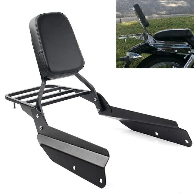 SISSY BAR BACKREST with Luggage Rack Fit Honda VTX 1300C 1800C