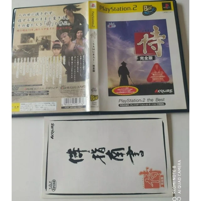 Jeu PS2 Sword Of The Samurai - Version PAL-FR Occasion, Bon état