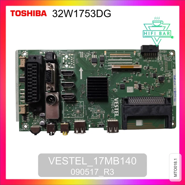 MOTHERBOARD CARTE MERE TV TOSHIBA 55ZV625D PE0693 V28A000966B1 EUR 49,78 - FR