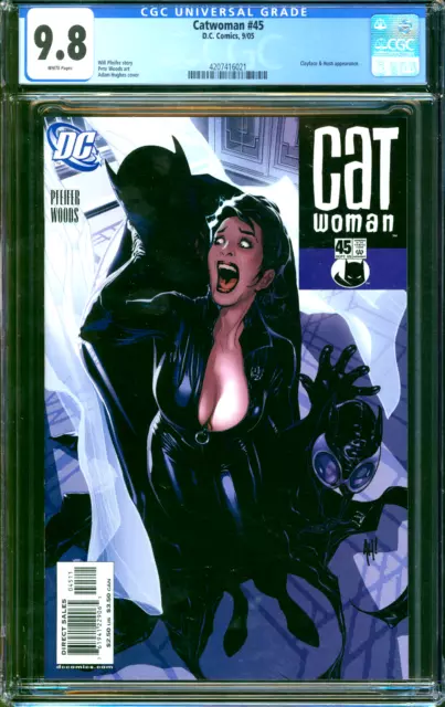 Catwoman #45 Adam Hughes Cover DC Comics 2005 CGC 9.8