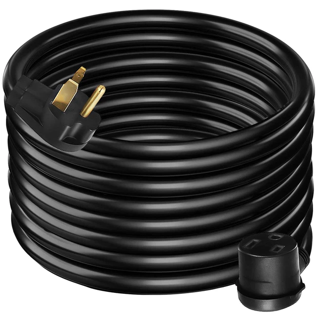 VEVOR Welder Extension Cord 50Amp 50ft 250V, Welding Power Cord