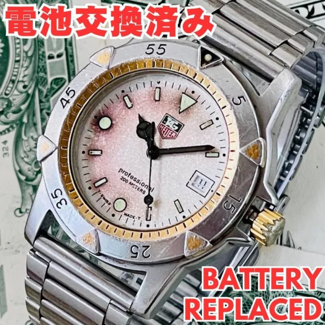 TAG HEUER RELOJ Hombre 955.713G Profesional 200m Cuarzo Analogico A0589938 EUR 267 47 PicClick ES