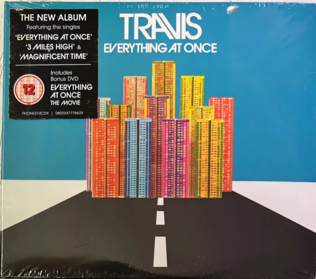 Travis - Everything at Once [Deluxe Edition] (CD-Digipak/DVD) New Sealed