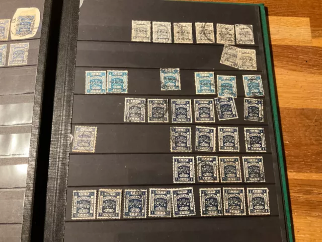 Palestine STAMPS  1918 on in stockbook 860+ stamps RARE silver OP LOT3