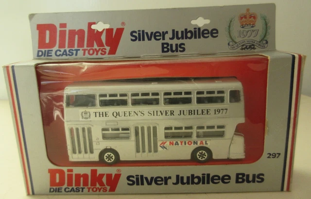 Dinky Toys Atlantean City Double Decker Bus '1977 The Queen's Silver Jubilee'.