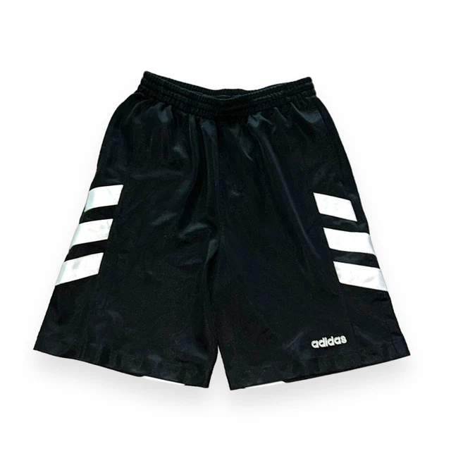 SUPER RARE ADIDAS Dazzle Spider Basketball Shorts Shiny Silky Black YL Mens Smal 44.86 PicClick UK
