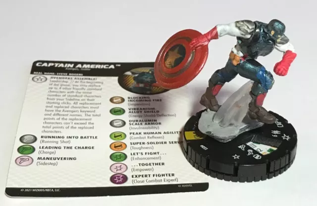 CAPTAIN AMERICA 051 Avengers Fantastic Four Empyre Marvel HeroClix Super Rare