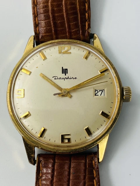 Montre LIP Dauphine D.451 - Modèle Plongée Occasion, Référence INT. 21600 ALT. R.558A