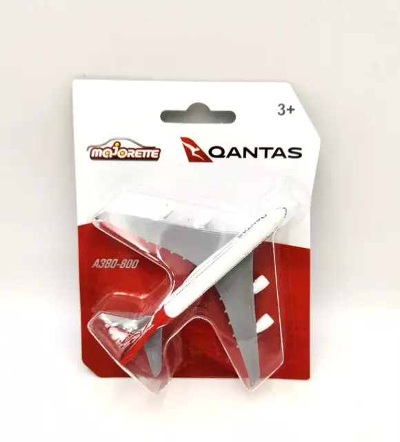 Majorette - Qantas Airbus A380-800 Diecast Jet