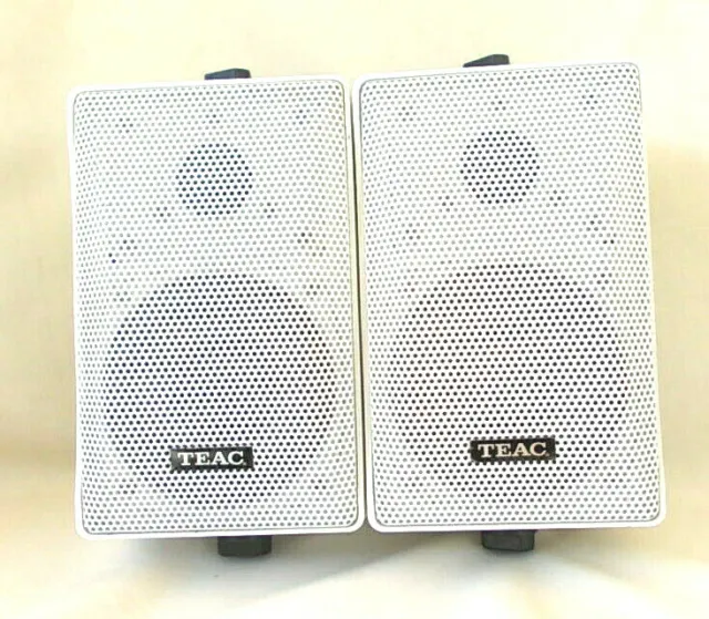 teac diffusori ls-X8MK2  sistema a 2 vie    con supporti   bianco