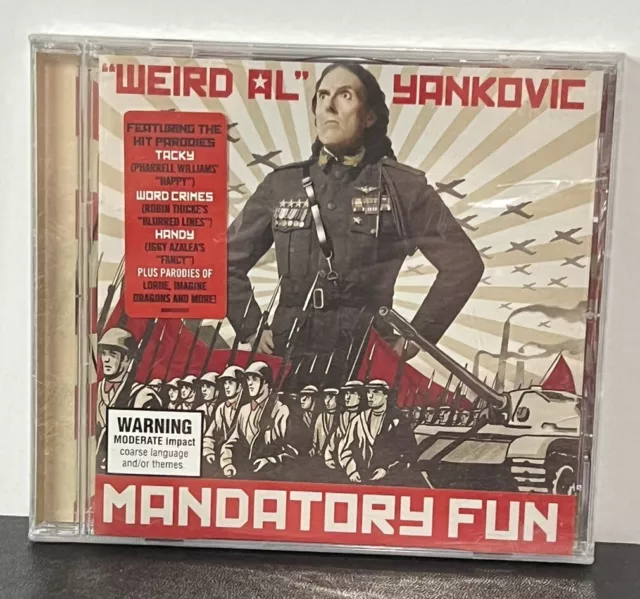 Weird AL Yankovic Mandatory Fun CD New Sealed