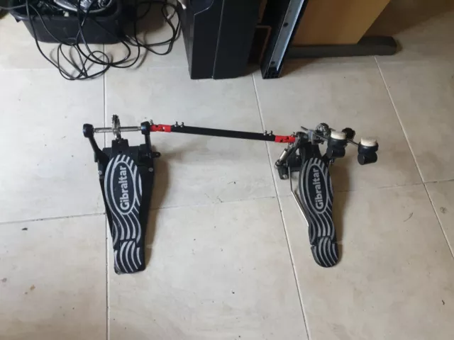 Gibraltar  Double Kick Bass Drum Pedal in working condition