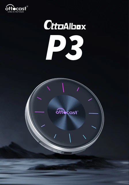 OTTOCAST OTTOAIBOX P3 CarPlay AIBox Wireless Android Auto-TV IPTV HDMI ...