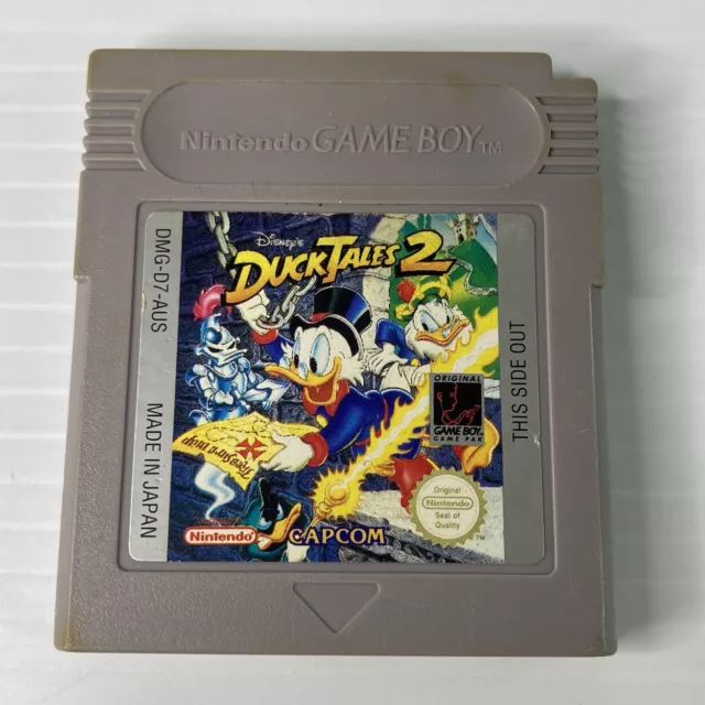 DUCK TALES 2 Nintendo Game Boy Cartridge CAPCOM AUS PAL TESTED