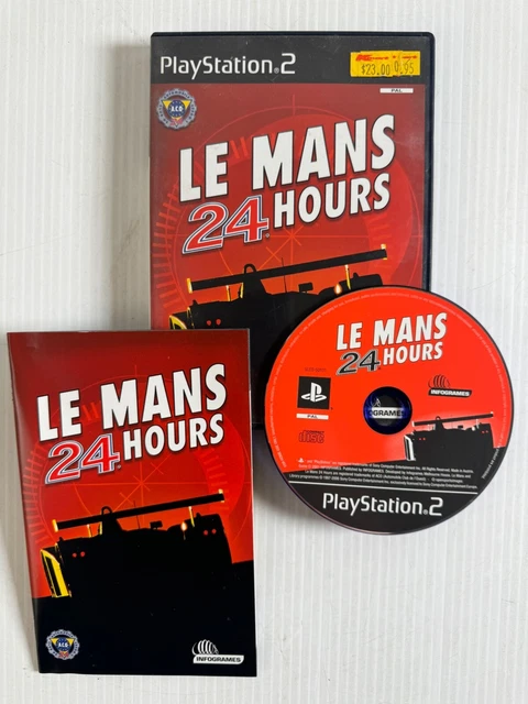 Jeu Vidéo LE MANS 24 HEURES Pour PlayStation 2 (PS2) - Version PAL Française - Occasion Bon état