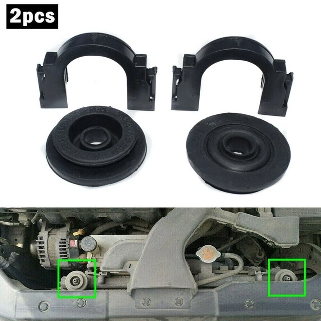 Supporto radiatore superiore e presa 2 set for-Nissan cattivi Altima #