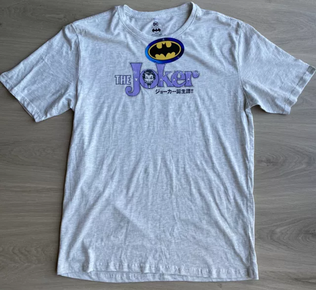 The Joker DC Comics T-shirt - Batman Mens Size L Graphic Comic Print